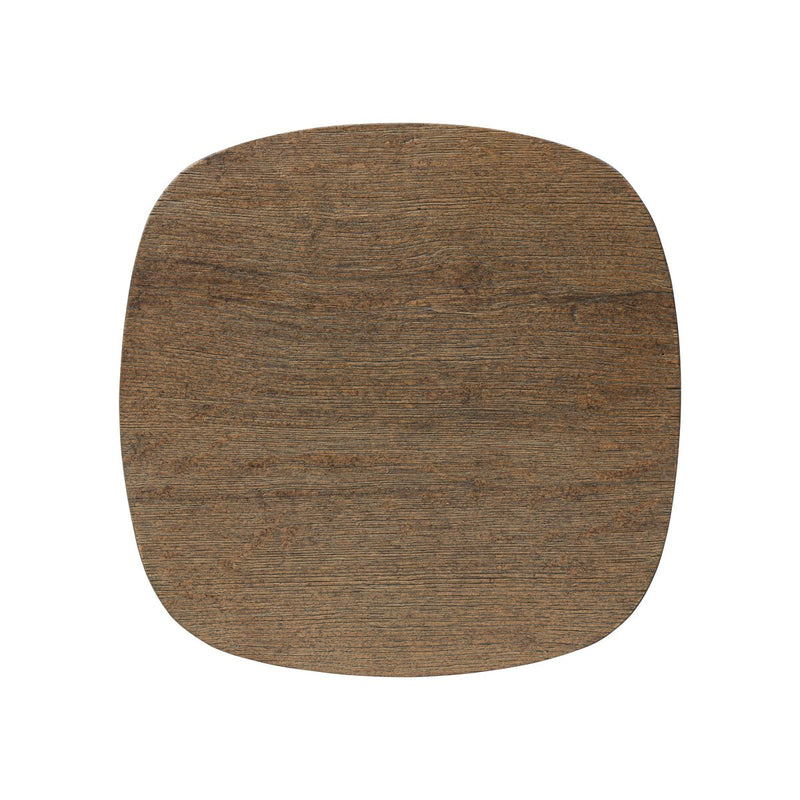 Tycho Pedestal - Brown Oak Veneer