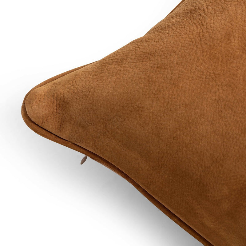 Olsen Pillow - Nubuck Cognac
