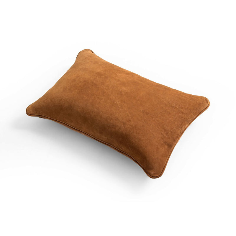 Olsen Pillow - Nubuck Cognac