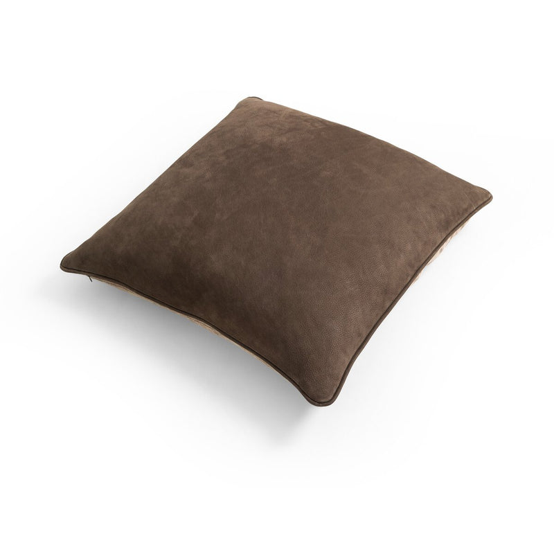Olsen Pillow - Nubuck Cigar