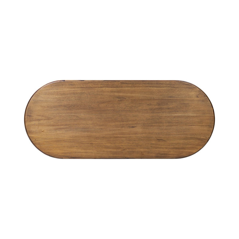 Paden Desk - Seasoned Brown Acacia