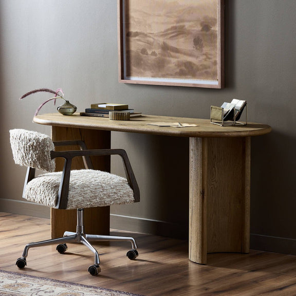Paden Desk - Worn Oak