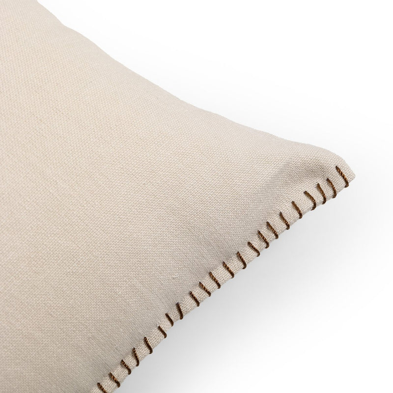 Calvin Outdoor Pillow - Bombay Flax
