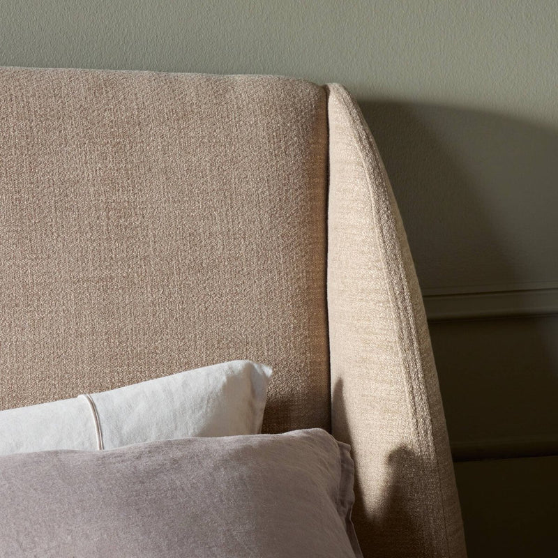 Maeve Bed - Laken Taupe