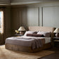 Maeve Bed - Laken Taupe