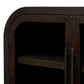 Hepburn Media Console - Dark Anthracite Oak Veneer