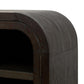 Hepburn Media Console - Dark Anthracite Oak Veneer