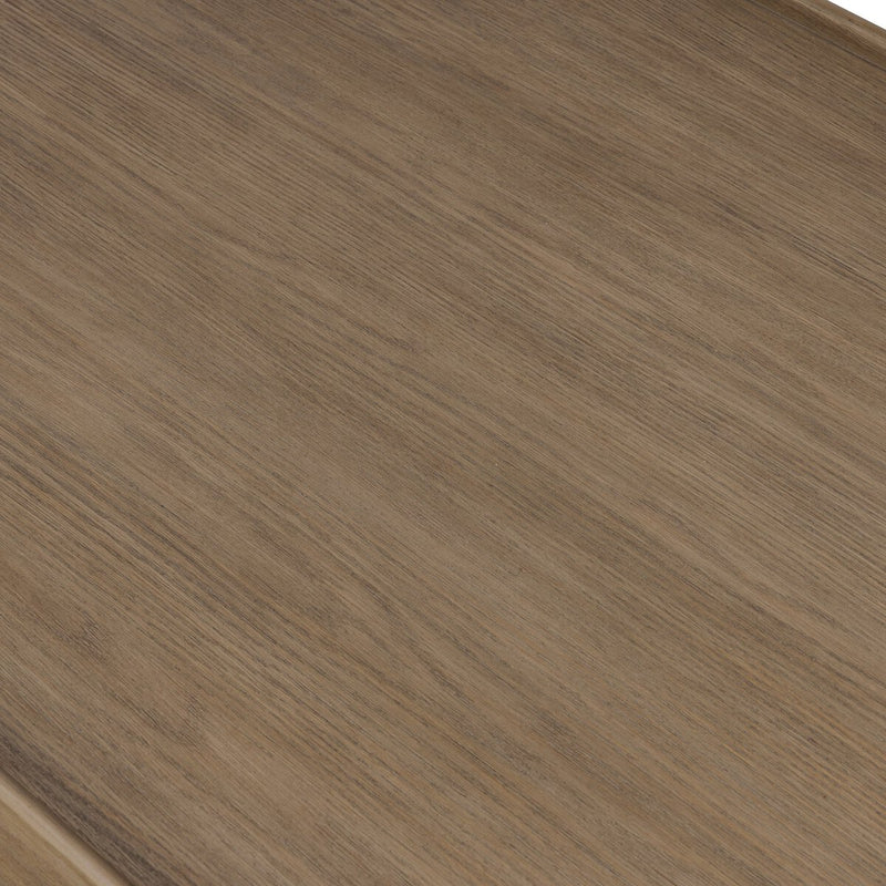 Kafta Coffee Table - Warm Natural Flat Oak Veneer Water-based