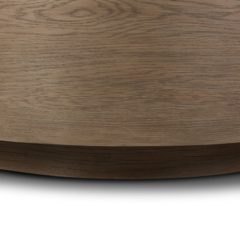 Kafta Coffee Table - Warm Natural Flat Oak Veneer Water-based