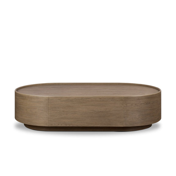 Kafta Coffee Table - Warm Natural Flat Oak Veneer Water-based
