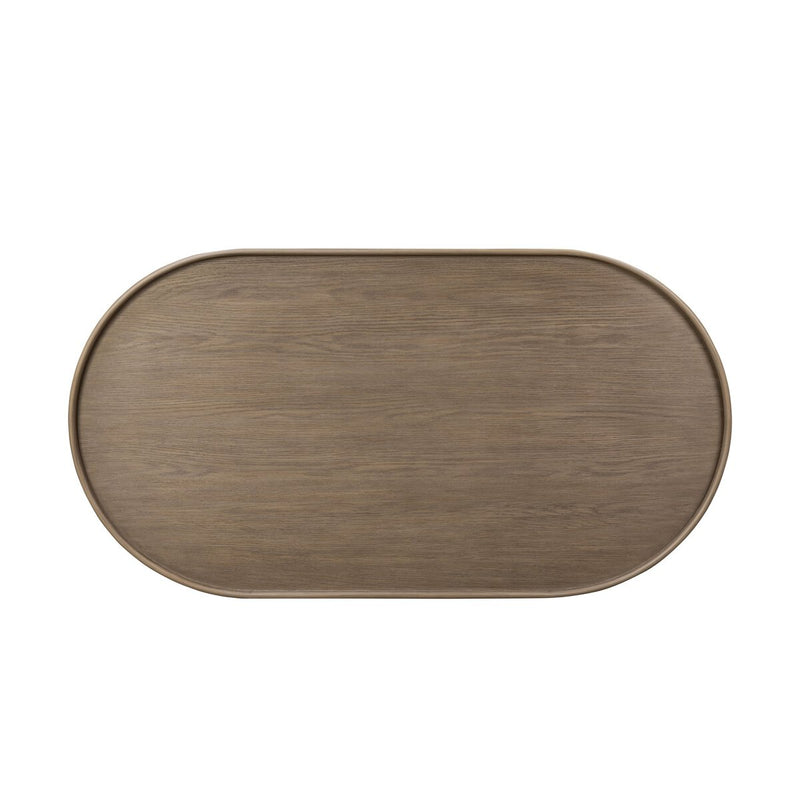 Kafta Coffee Table - Warm Natural Flat Oak Veneer Water-based