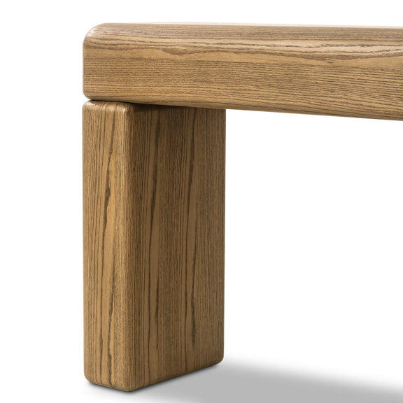 Eva Console Table - Drifted Oak Veneer