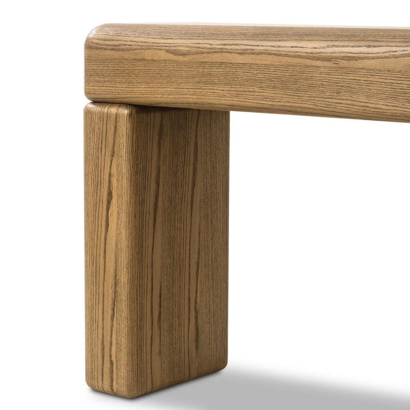 Eva Console Table - Drifted Oak Veneer