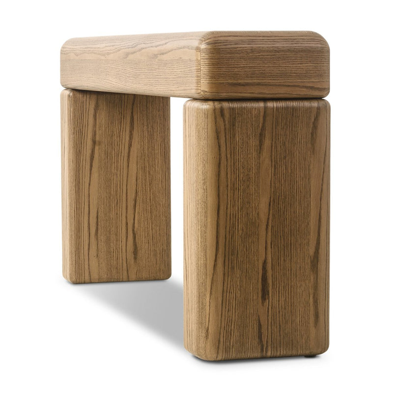 Eva Console Table - Drifted Oak Veneer