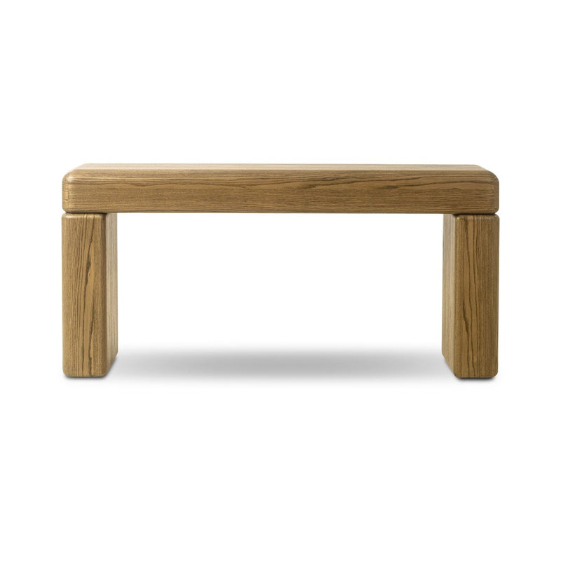 Eva Console Table - Drifted Oak Veneer