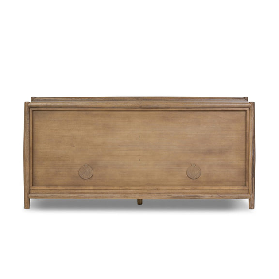 Glenview 4 Door Sideboard - Weathered Oak