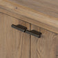 Glenview 4 Door Sideboard - Weathered Oak