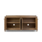 Glenview 4 Door Sideboard - Weathered Oak