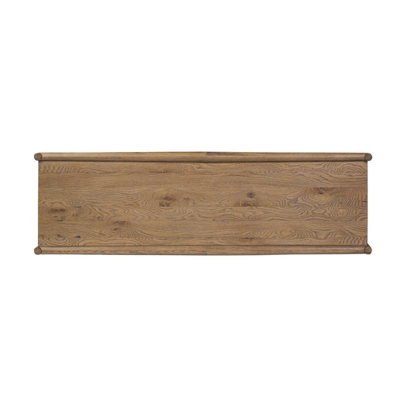 Glenview 4 Door Sideboard - Weathered Oak