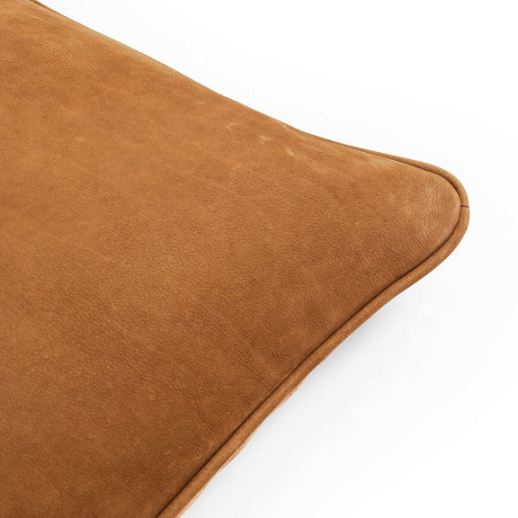 Olsen Pillow - Nubuck Cognac