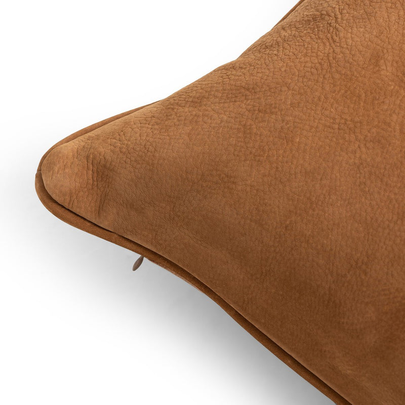 Olsen Pillow - Nubuck Cognac