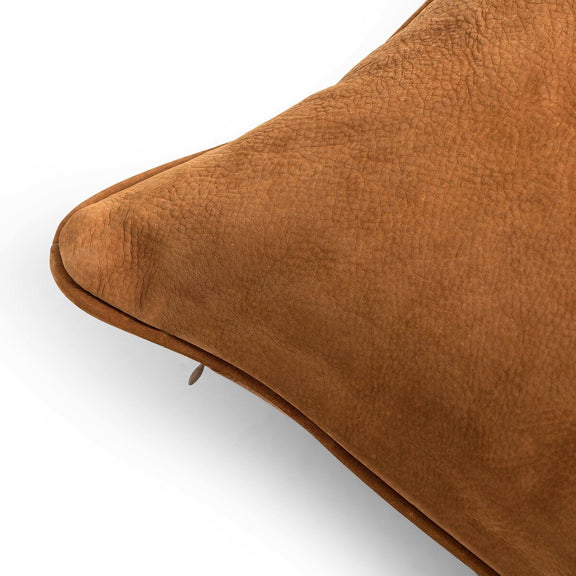 Olsen Pillow - Nubuck Cognac