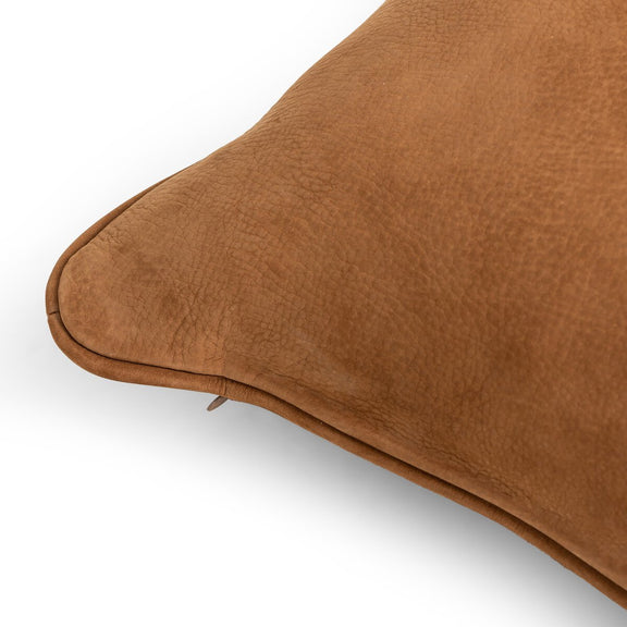 Olsen Pillow - Nubuck Cognac