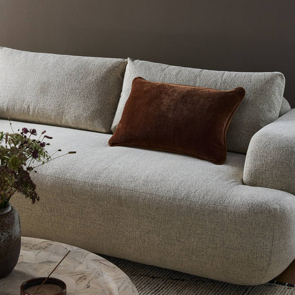 Olsen Pillow - Nubuck Cognac