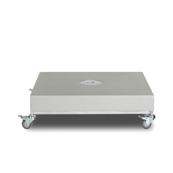 Shadowspec Outdoor Umbrella Base - Grey Aluminum