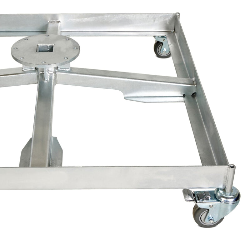 Shadowspec Outdoor Umbrella Base - Grey Aluminum