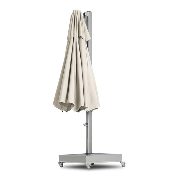 Shadowspec Outdoor Umbrella Base - Grey Aluminum