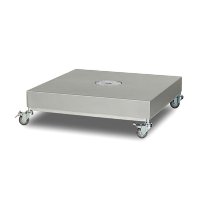 Shadowspec Outdoor Umbrella Base - Grey Aluminum