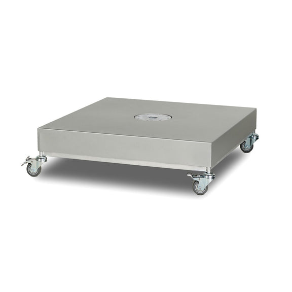 Shadowspec Outdoor Umbrella Base - Grey Aluminum