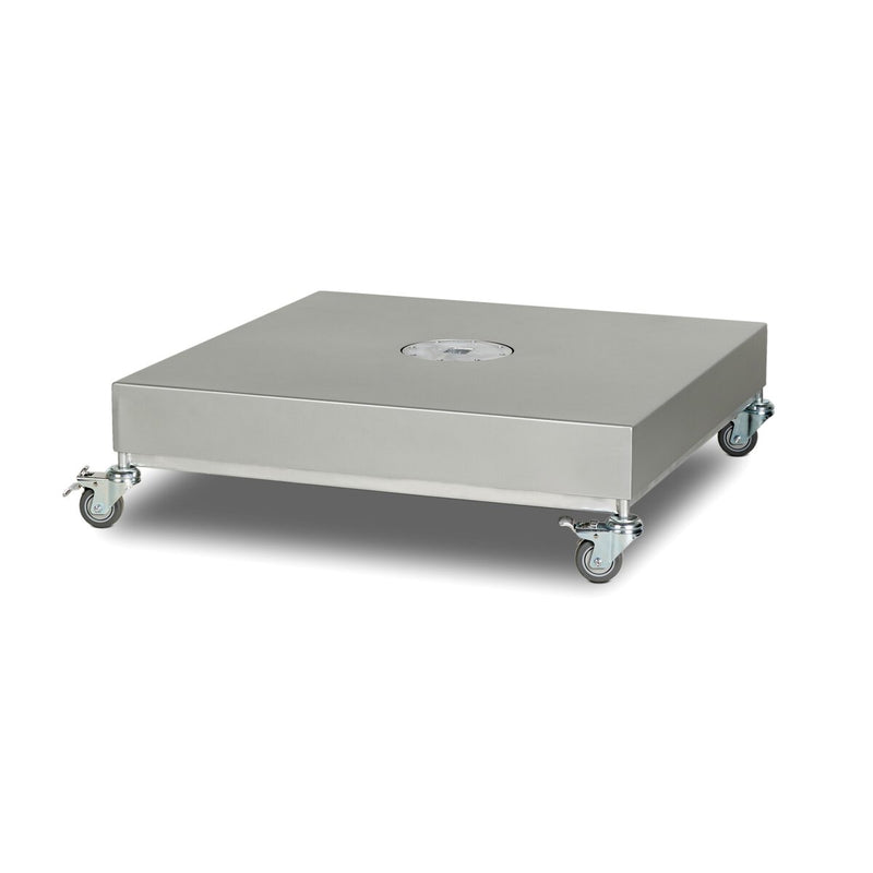 Shadowspec Outdoor Umbrella Base - Grey Aluminum