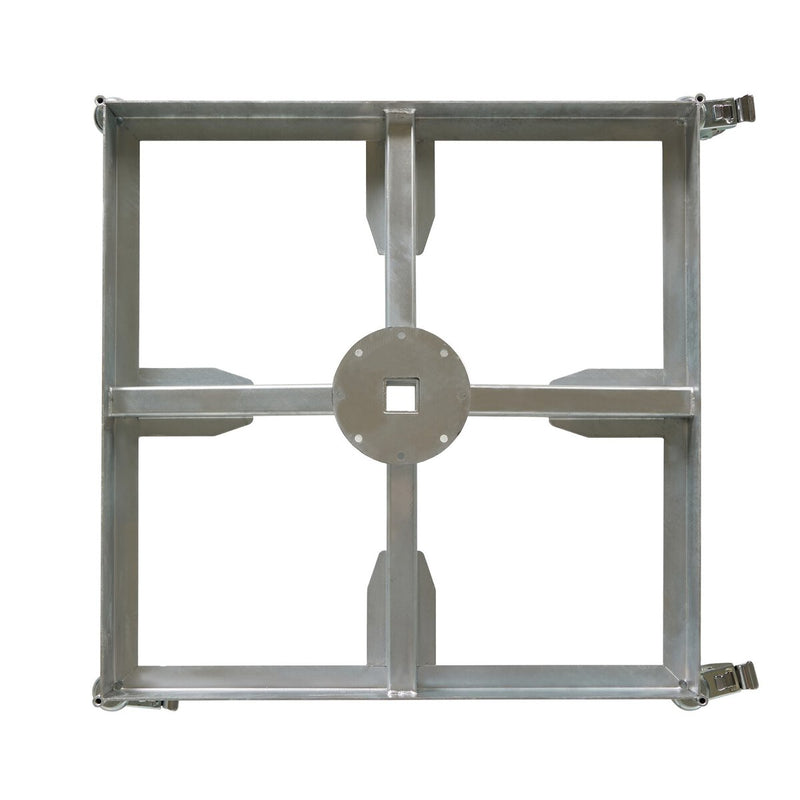 Shadowspec Outdoor Umbrella Base - Grey Aluminum