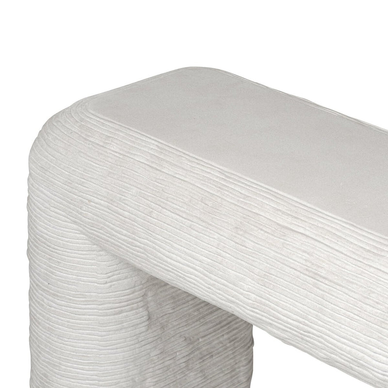 Cirri Console Table - Smooth Lunar Concrete