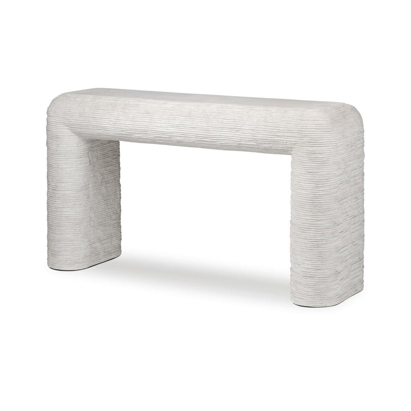 Cirri Console Table - Smooth Lunar Concrete