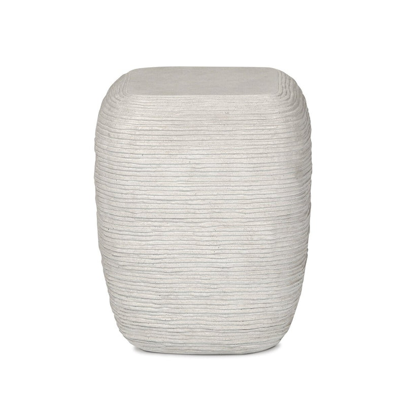 Cirri End Table - Smooth Lunar Concrete