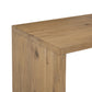 Noah Rotating Desk - Aged Smoked Oak Resawn