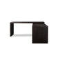 Noah Rotating Desk - Smoked Black Resawn Oak