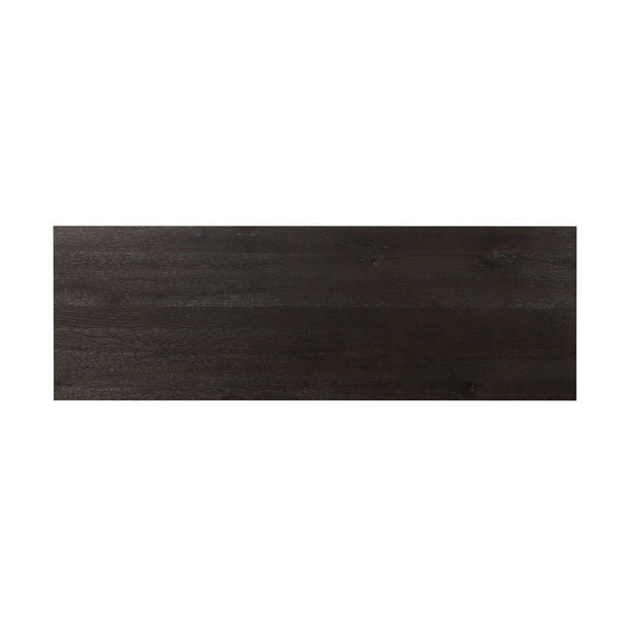 Noah Rotating Desk - Smoked Black Resawn Oak