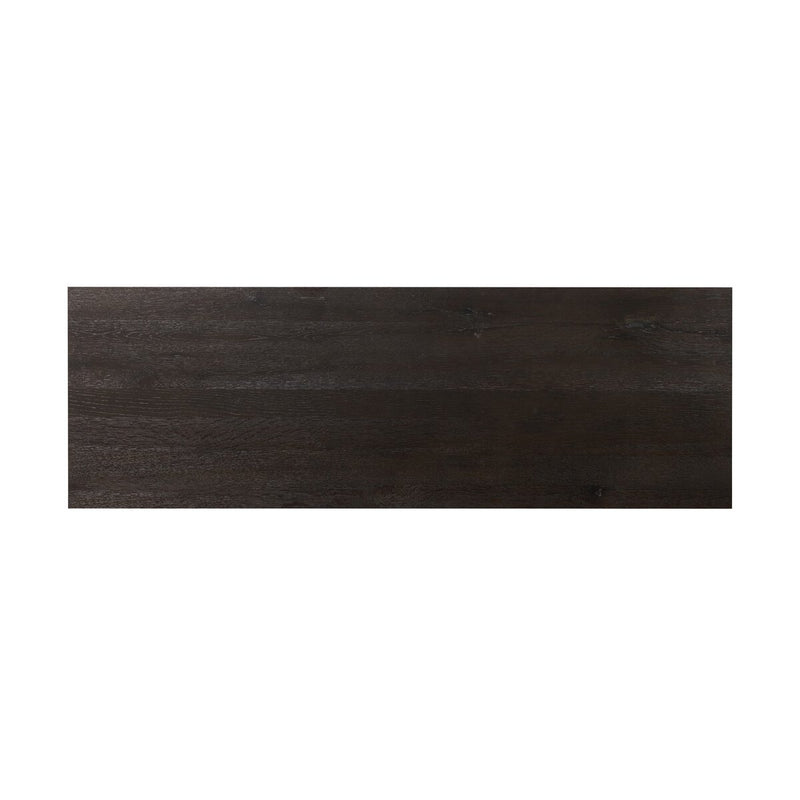 Noah Rotating Desk - Smoked Black Resawn Oak