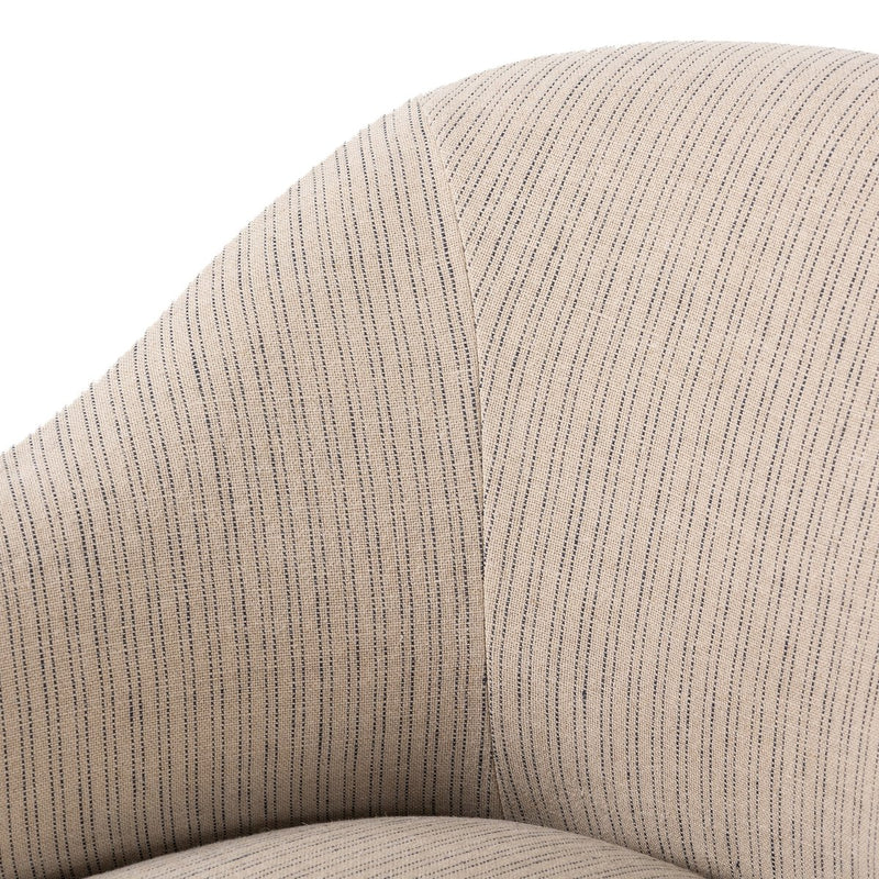 Cove Dining Chair With Casters - Laine Navy