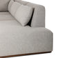 Adler Outdoor 4-Piece Sectional - Concha Fog