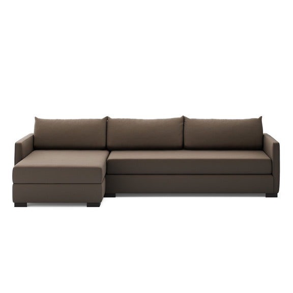 Wickham 2-Piece Sleeper Sectional - Savoy Coffee