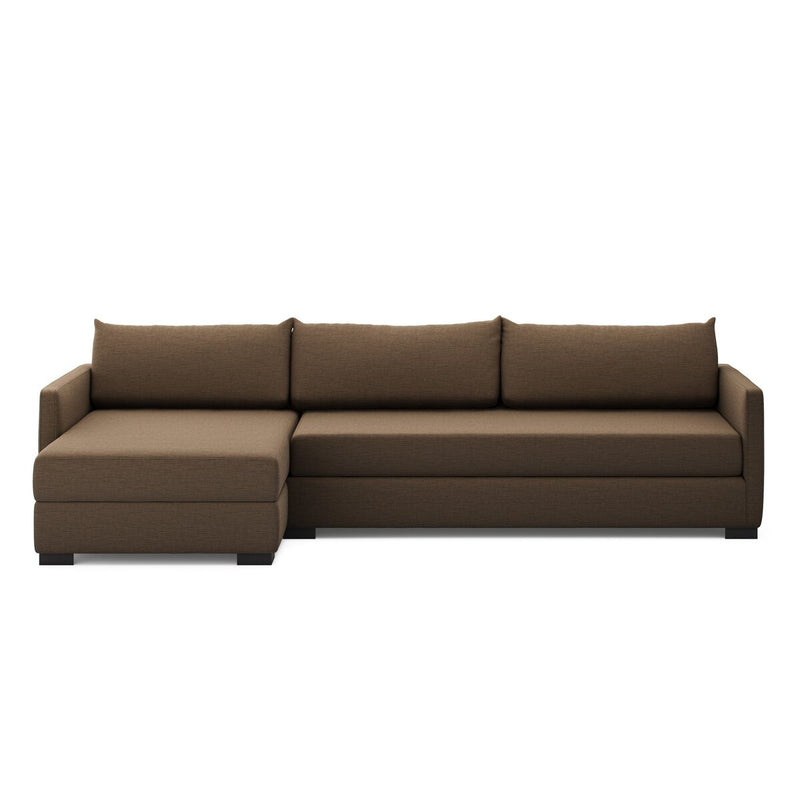 Wickham 2-Piece Sleeper Sectional - Crypton Nomad Mushroom