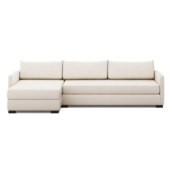 Wickham 2-Piece Sleeper Sectional - Crypton Nomad Marshmallow