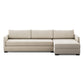 Wickham 2-Piece Sleeper Sectional - Savoy Parchment