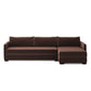 Wickham 2-Piece Sleeper Sectional - Surrey Cocoa