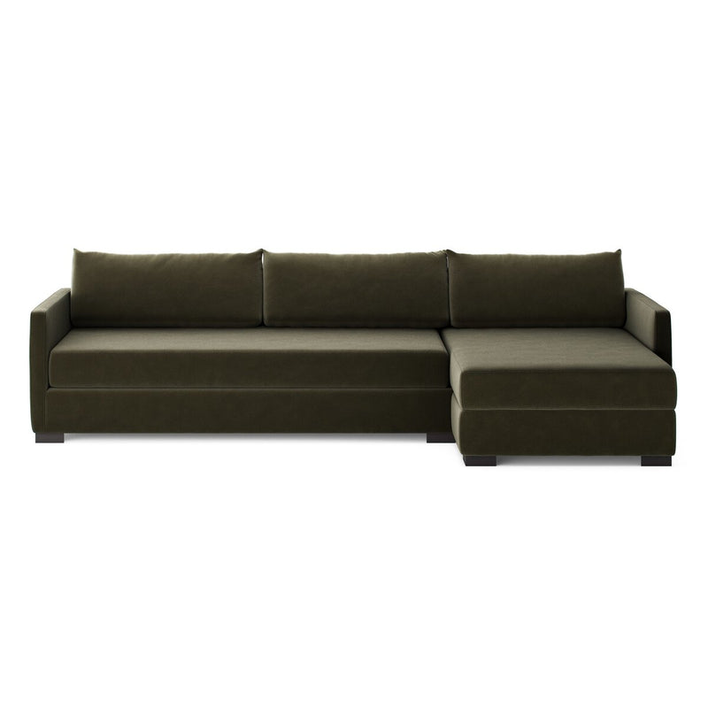 Wickham 2-Piece Sleeper Sectional - Surrey Olive